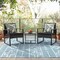 Outdoor 3-Piece Patio Furniture Set with Cushioned Chairs and Table